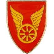 Eagle Emblems P15087 Pin-Army,124Th Trans.Brg. (1")