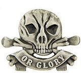 Eagle Emblems P15093 Pin-Death Or Glory (1