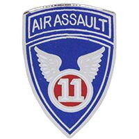 Eagle Emblems P15106 Pin-Army,011Th Abn Div AIR ASSAULT, (1")