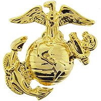 Eagle Emblems P15135 Pin-Usmc,Emblem,B1,Left COLLAR-GOLD, (1")