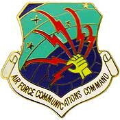 Eagle Emblems P15145 Pin-Usaf,Communication CMD, (1")