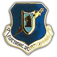 Eagle Emblems P15148 Pin-Usaf,Electr. Security (1")