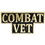 Eagle Emblems P15178 Pin-Script,Combat Vet (1-3/16")