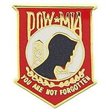 Eagle Emblems P15181 Pin-Pow*Mia, You'Re Not, Rd (Mini) (5/8