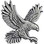 Eagle Emblems P15201 Pin-Bird, Falcon, Right. (1")