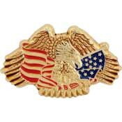 Eagle Emblems P15202 Pin-Usa,Eagle 1 (1-3/8")