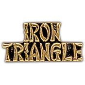 Eagle Emblems P15226 Pin-Viet,Scr,Iron Triangl (1")
