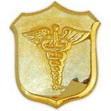 Eagle Emblems P15243 Pin-Usn, Corpsman, Gold (1