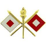 Eagle Emblems P15244 Pin-Army, Signal Corps (1