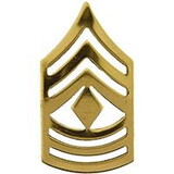 Eagle Emblems P15256 Rank-Army, E8, 1St Sgt (Gld) (1