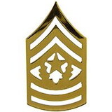 Eagle Emblems P15258 Rank-Army, E9, Cmd.Sgt.Maj. (Gld) (1