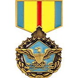 Eagle Emblems P15317 Pin-Medal, Def.Dist.Serv. (1-3/16