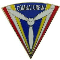 Eagle Emblems P15331 Pin-Usaf,Combat Crew (1")