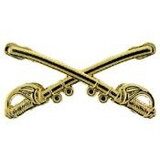 Eagle Emblems P15339 Pin-Army, Cavalry Swords (1-1/8