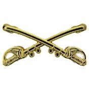 Eagle Emblems P15339 Pin-Army,Cavalry Swords (1-1/8")