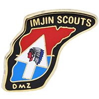 Eagle Emblems P15345 Pin-Army,002Nd Rng.Div. IMJIN SCOUTS, (1")