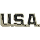 Eagle Emblems P15356 Pin-U.S.A.Letters, Slv (1