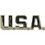 Eagle Emblems P15356 Pin-U.S.A.Letters, Slv (1")