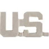 Eagle Emblems P15357 Pin-U.S.Letters (SLV), (13/16