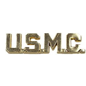 Eagle Emblems P15358 Pin-Usmc, Scr U.S.M.C. Letters (1-3/4")