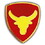 Eagle Emblems P15394 Pin-Army,Philippine Com. Hq AKA 012TH INF.DIV., (1")
