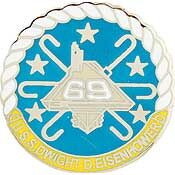 Eagle Emblems P15426 Pin-Uss,Eisenhower (1")