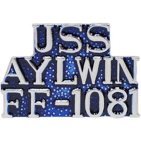 Eagle Emblems P15428 Pin-Uss,Aylwin (Scr) (1")