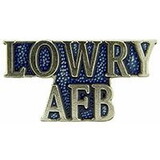 Eagle Emblems P15439 Pin-Usaf, Scr, Lowry Afb (1