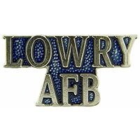 Eagle Emblems P15439 Pin-Usaf,Scr,Lowry Afb (1")