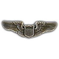 Eagle Emblems P15443 Wing-Usaf,Pilot,Basic (MINI), (1-1/4")