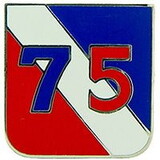 Eagle Emblems P15471 Pin-Army, 075Th Inf.Div. (1