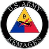 Eagle Emblems P15518 Pin-Army, 009Th Arm.Div. (1