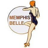 Eagle Emblems P15531 Pin-Nose, Memphis Belle, Bl (1