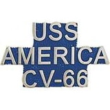 Eagle Emblems P15541 Pin-Uss,America (Scr) (1-1/4