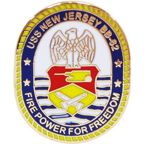 Eagle Emblems P15543 Pin-Uss,New Jersey (1")