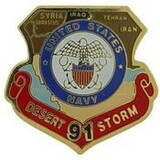 Eagle Emblems P15576 Pin-Dest.Storm, Usn, Map (1