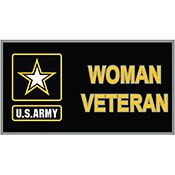 Eagle Emblems P15588 Pin-Army,Woman Veteran (1-1/4")