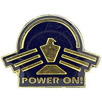 Eagle Emblems P15589 Pin-Usaf,Power On (1")