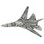 Eagle Emblems P15592 Pin-Apl,F-111 Aardvark (PWT), (1-7/16")