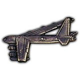 Eagle Emblems P15594 Pin-Apl, B-52 Stratofort. (Pwt) (1-1/2