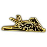 Eagle Emblems P15609 Pin-Apl, F-117 Nighthawk (1-1/2