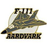 Eagle Emblems P15618 Pin-Apl, F-111 Aardvark (1-1/2