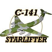 Eagle Emblems P15620 Pin-Apl,C-141 Starlifter (1-1/2")