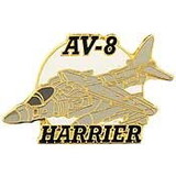 Eagle Emblems P15623 Pin-Apl,Av-8 Harrier (1-1/2