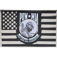 Eagle Emblems P15632 Pin-Pow*Mia,Usa (1-1/8")