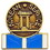 Eagle Emblems P15665 Pin-Korea, Svc.Medal & Rib (3/4")