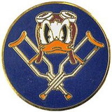Eagle Emblems P15675 Pin-Wwii,Ruptured Duck TOKYO DOOLITTLE RAIDERS, (1