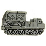 Eagle Emblems P15711 Pin-Tank, Mlrs (1