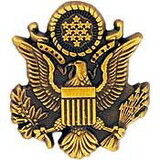 Eagle Emblems P15749 Pin-Usa Seal, Gold, Emblem (Mini) (3/4