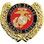 Eagle Emblems P15779 Pin-Usmc Logo,Wreath (1-1/8")